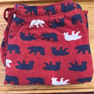 Unisex Bear Pajama Pants